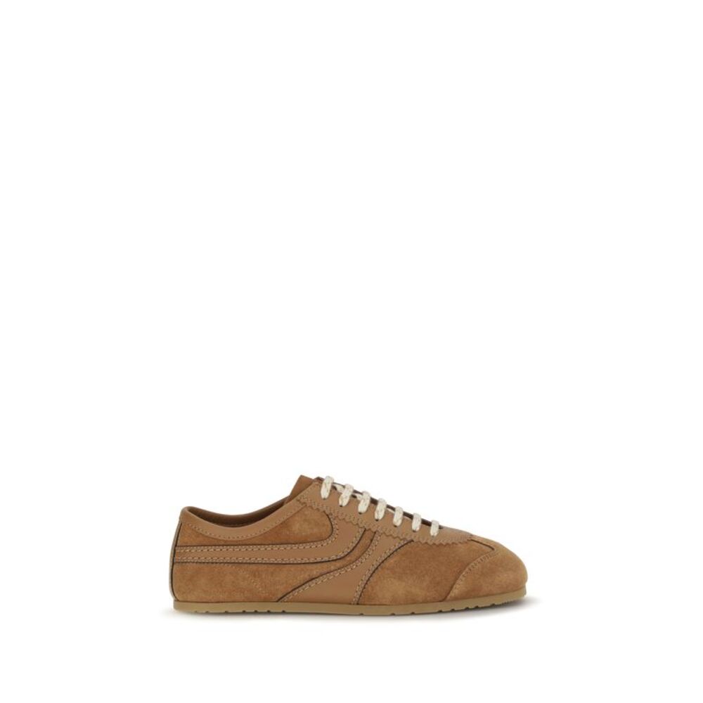 Dries Van Noten Women Suede Sneakers